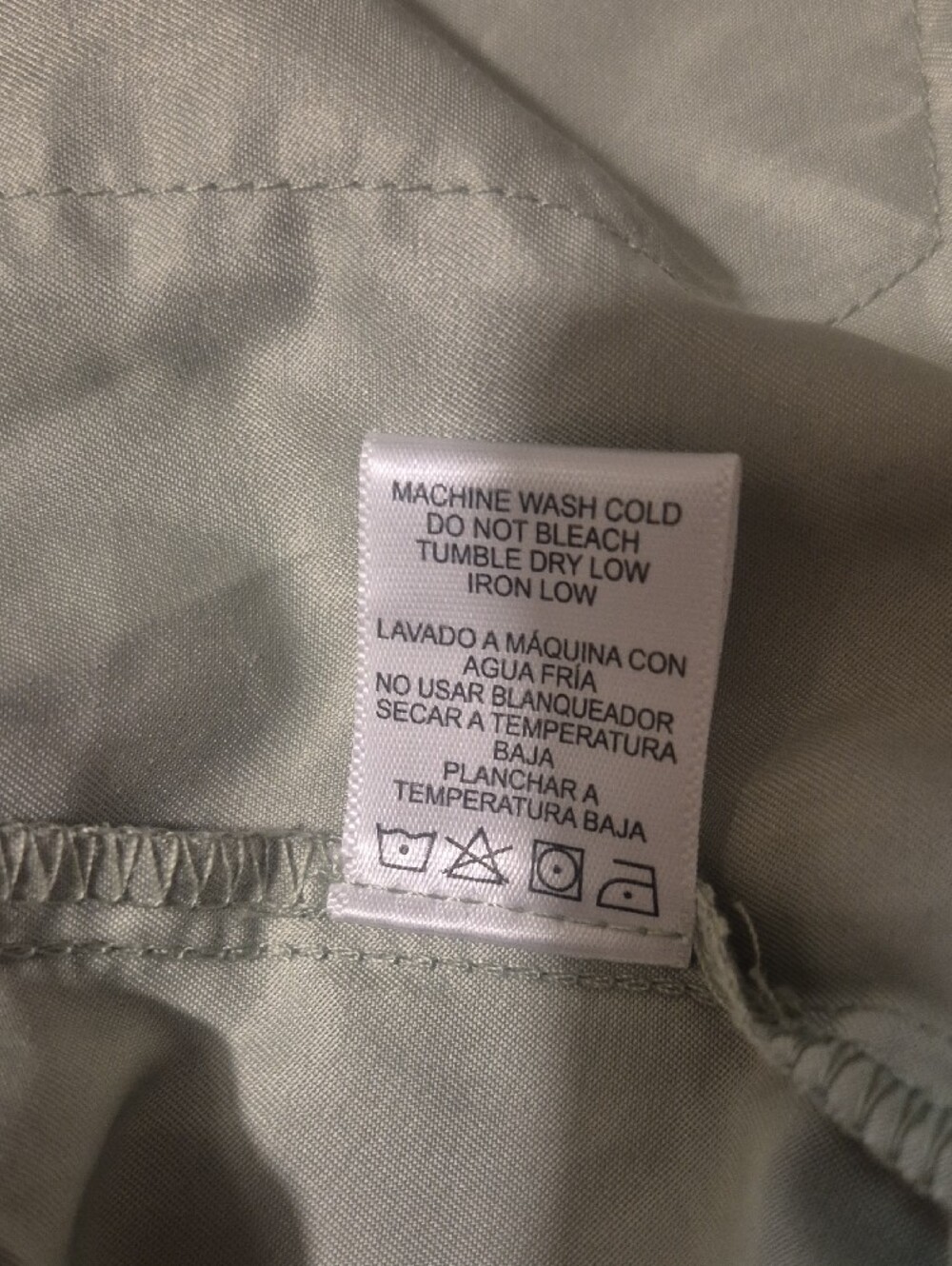 Love Tree Light Sage Utility Drawstring Jacket - Picture 12 of 12